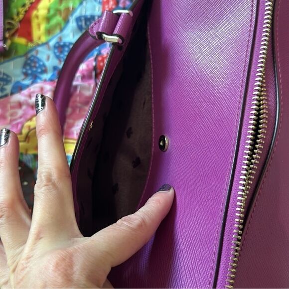 Kate Spade New York Devyn Medium Duffle Satchel Shoulder Bag Tote 👛 Bajarose - Picture 8 of 16